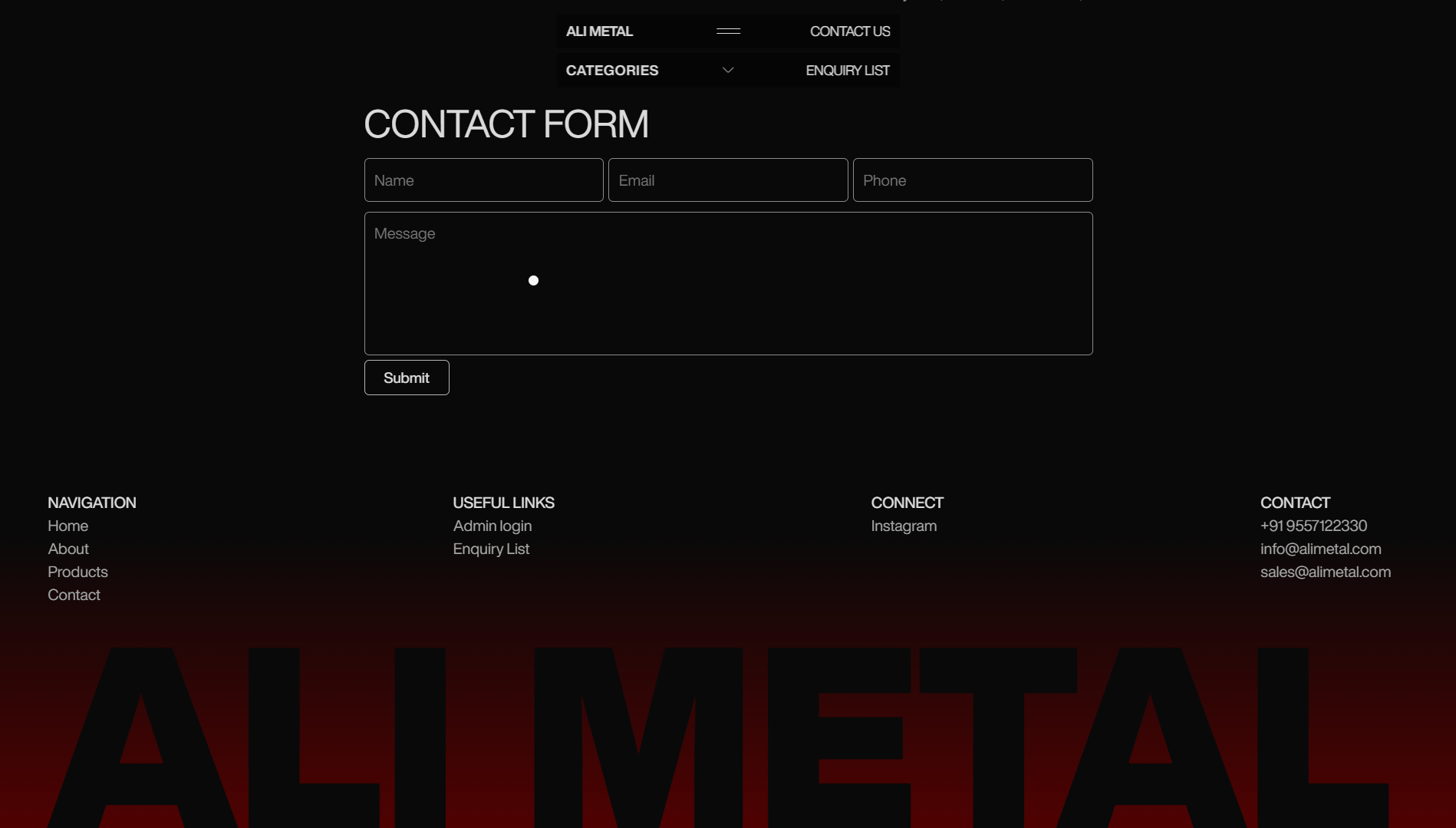 website screenshot 3