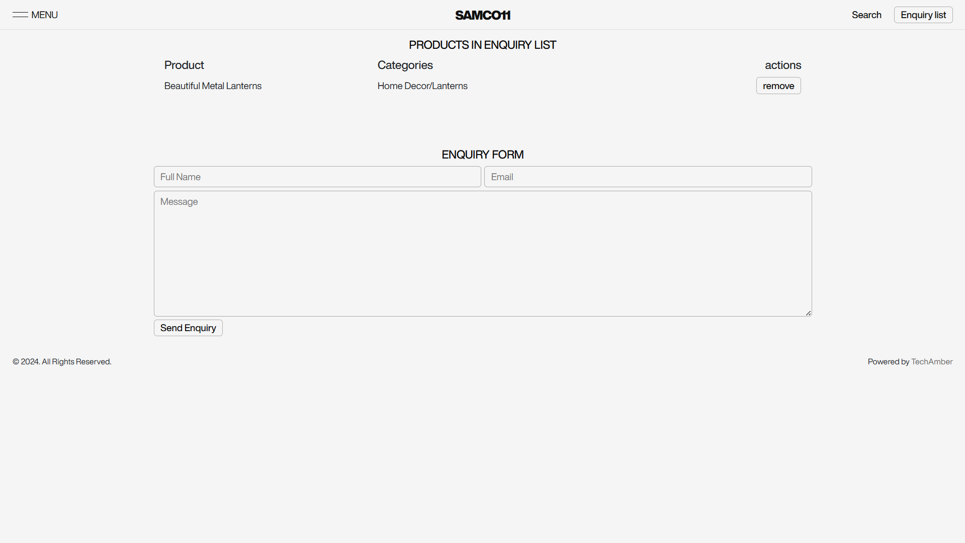 SAMCO 11 mobile responsive website design